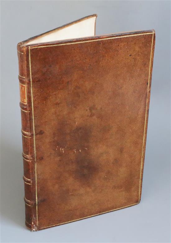 Mallet, David - The Life of Francis Bacon, qto, calf, A. Millar, London 1760